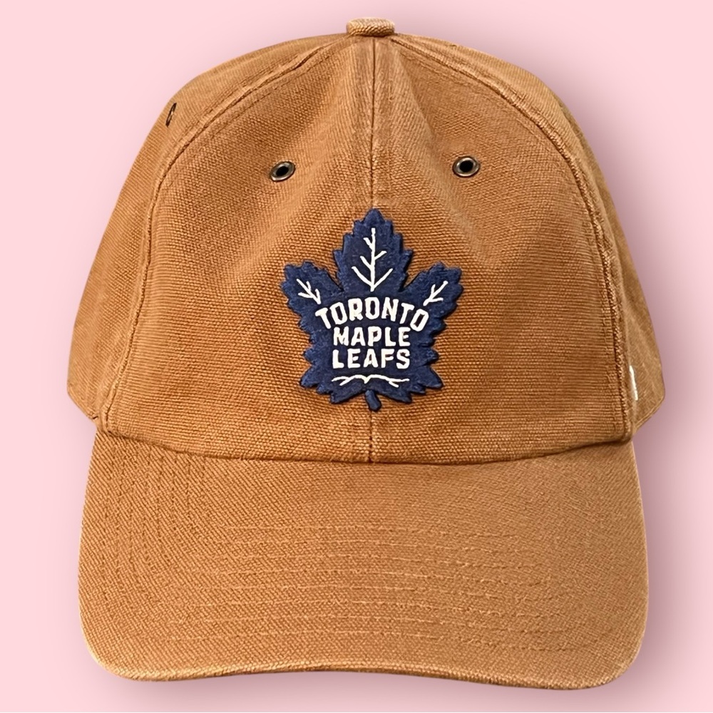 Carhartt x Toronto Maple Leafs x 47’ Brand MVP Men’s Adjustable Cap (Brown)